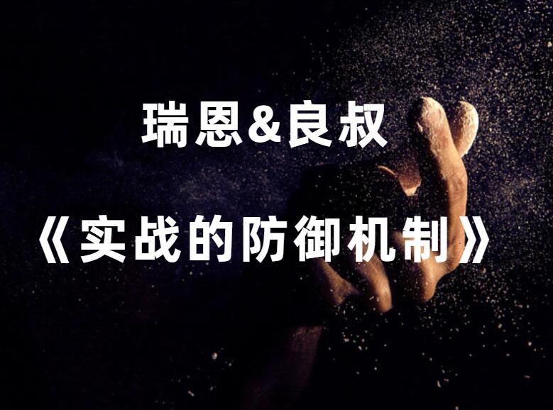 瑞恩良叔《实战的防御机制》