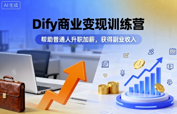 Dify商业变现训练营